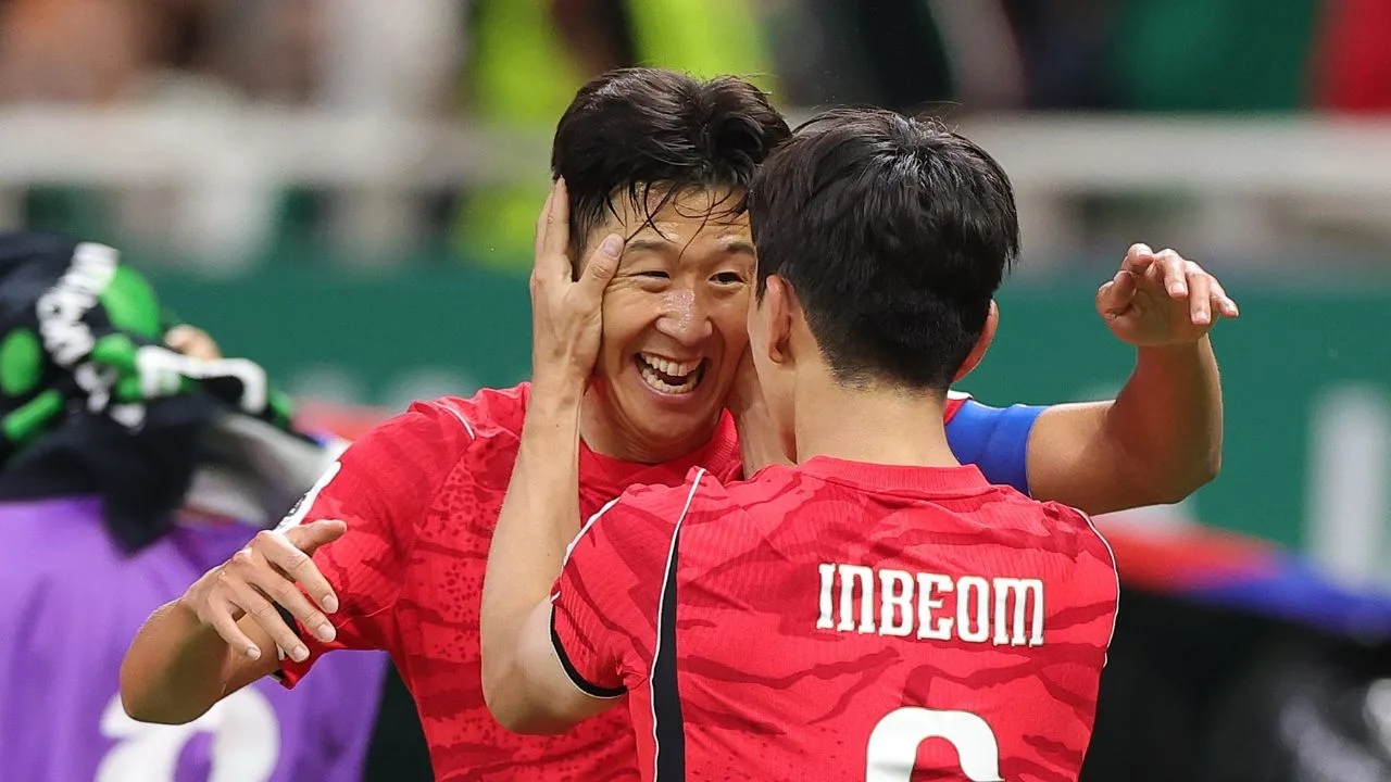 Son Heung-min, estrella de la selección de futbol de Corea del Sur. 