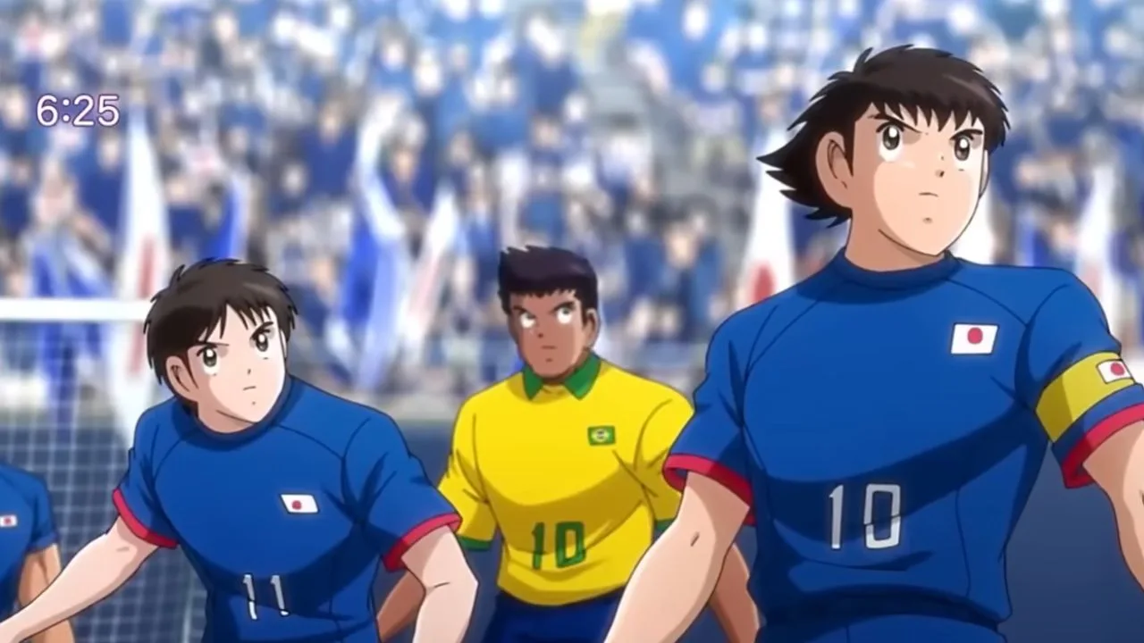 El equipo de Japón ya había enfrentado a Brasil en un torneo mundial en el manga y anime de Captain Tsubasa. 