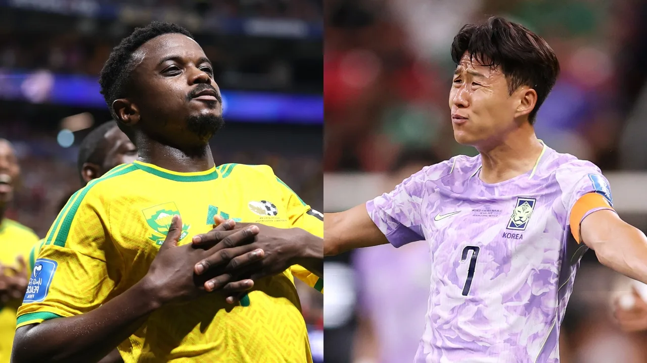 El duelo de Sudáfrica vs Corea del Sur se robará las miradas este 24 de junio. 