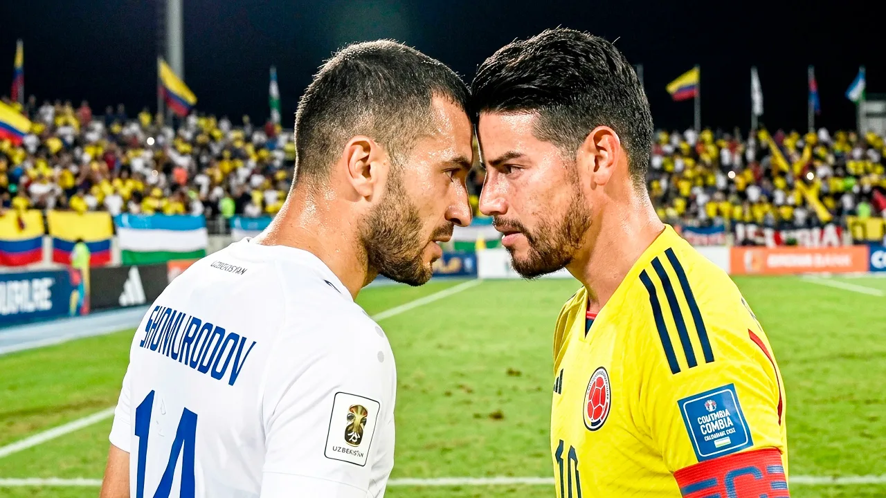 En el cierre de la jornada, ya están confirmadas las alineaciones para Uzbekistán vs Colombia por la Copa del Mundo.