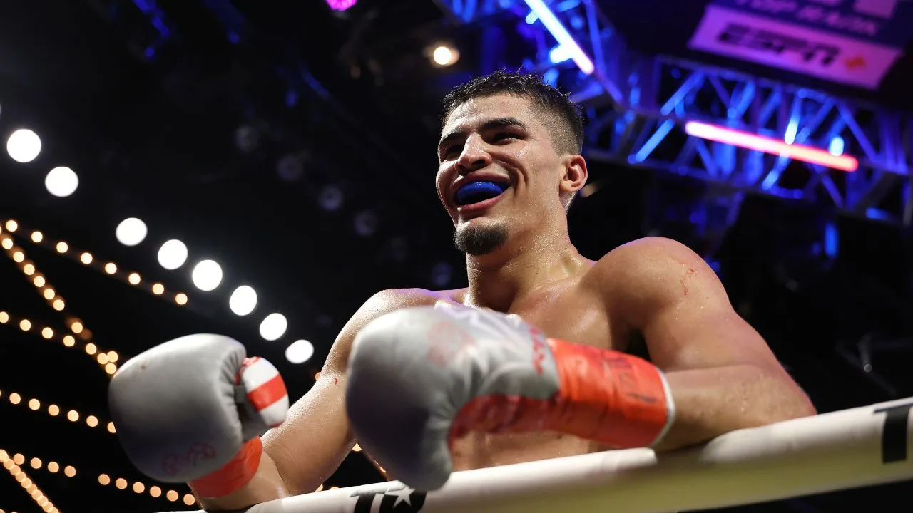 Xander Zayas, boxeador puertorriqueño que hoy defenderá su título. 