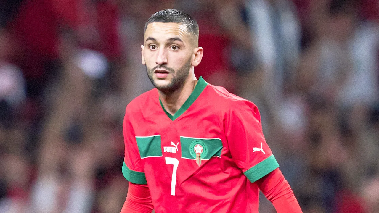 Hakim Ziyech, ausente en Marruecos.