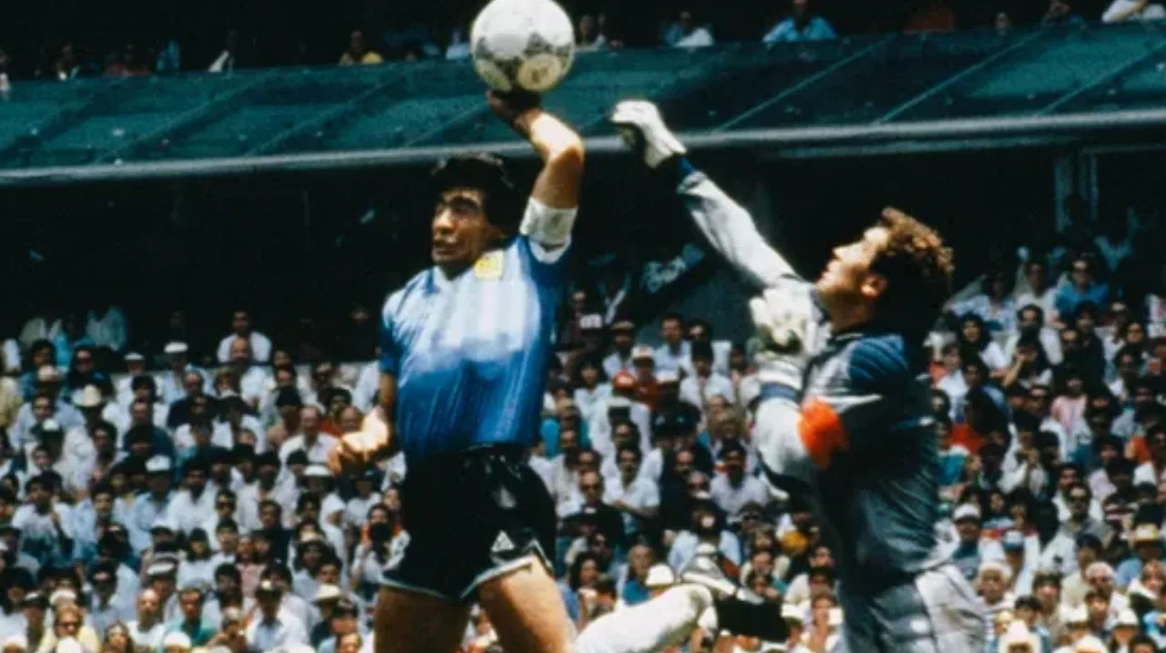Diego Maradona, Inglaterra vs Argentina, Mundial México 1986