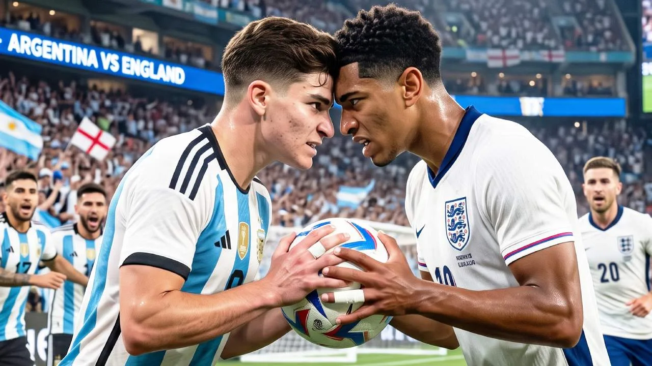 IA revela pronóstico y marcador del Argentina vs Inglaterra