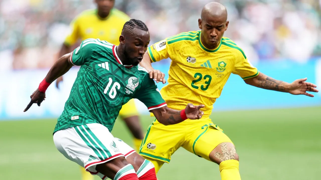 Jayden Adams representó a Sudáfrica en el Mundial 2026.