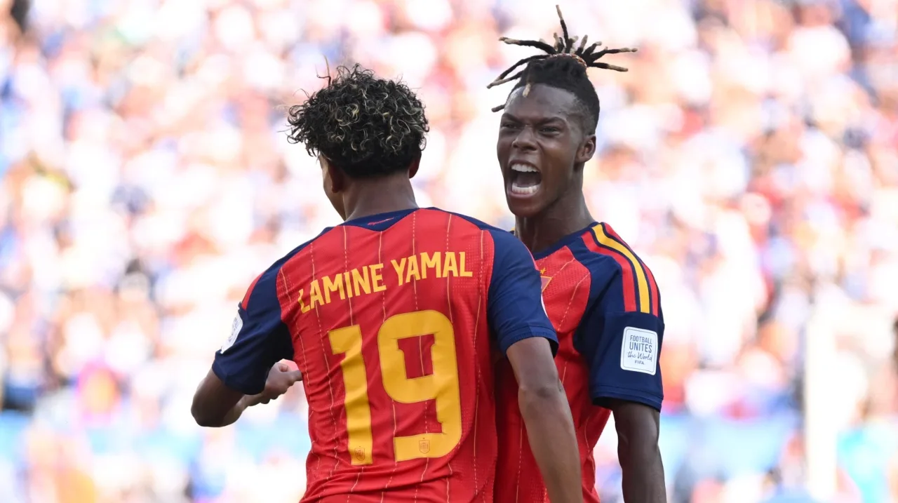 ¡Estos sí saben festejar! Nico Williams y Lamine Yamal se divirtieron en el vestidor tras la Final del Mundial 2026 Lamine Yamal, Nico Williams, Mundial 2026