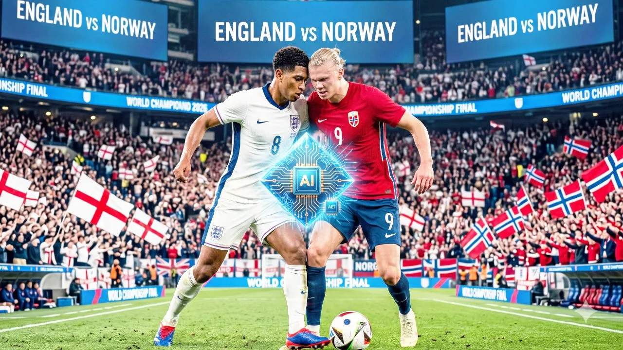 Noruega e Inglaterra pronóstico y marcado exacto IA Mundial 2026