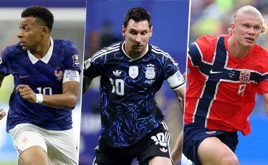 Kylian Mbappé, Lionel Messi, Erling Haaland, Mundial 2026