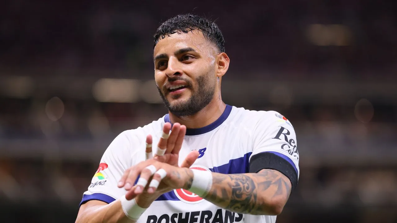 Alexis Vega, jugador del Toluca. 