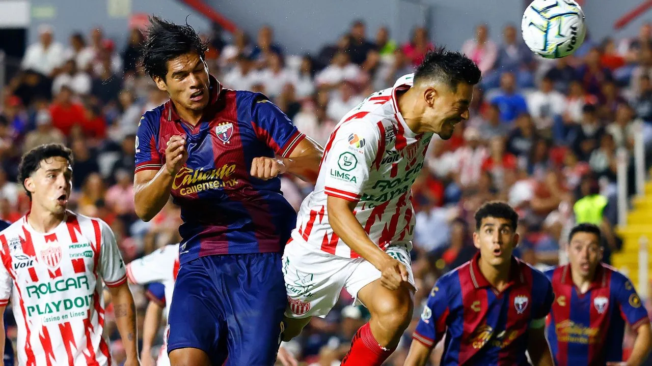 El duelo de Atlante y Necaxa revivió una rivalidad de antaño. 