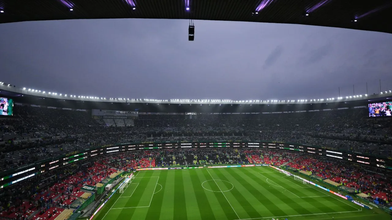 Estadio Azteca, sede del duelo de México vs Inglaterra. 