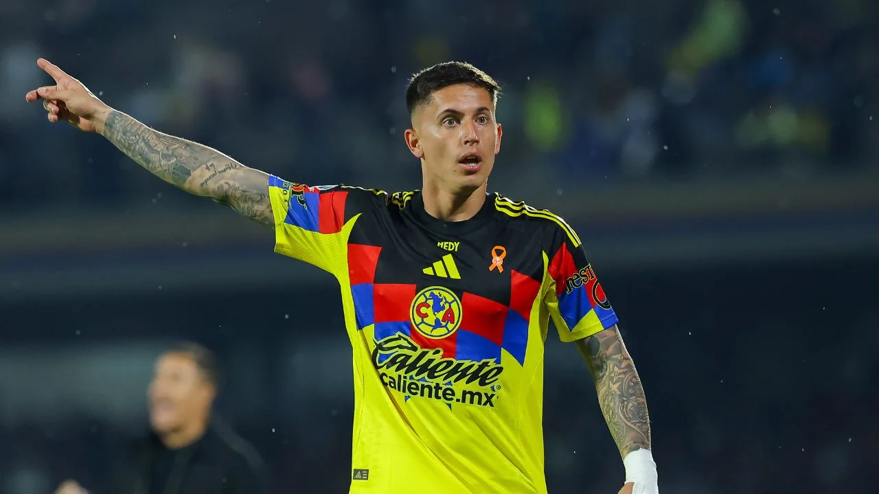Brian Rodríguez, jugador del América. 