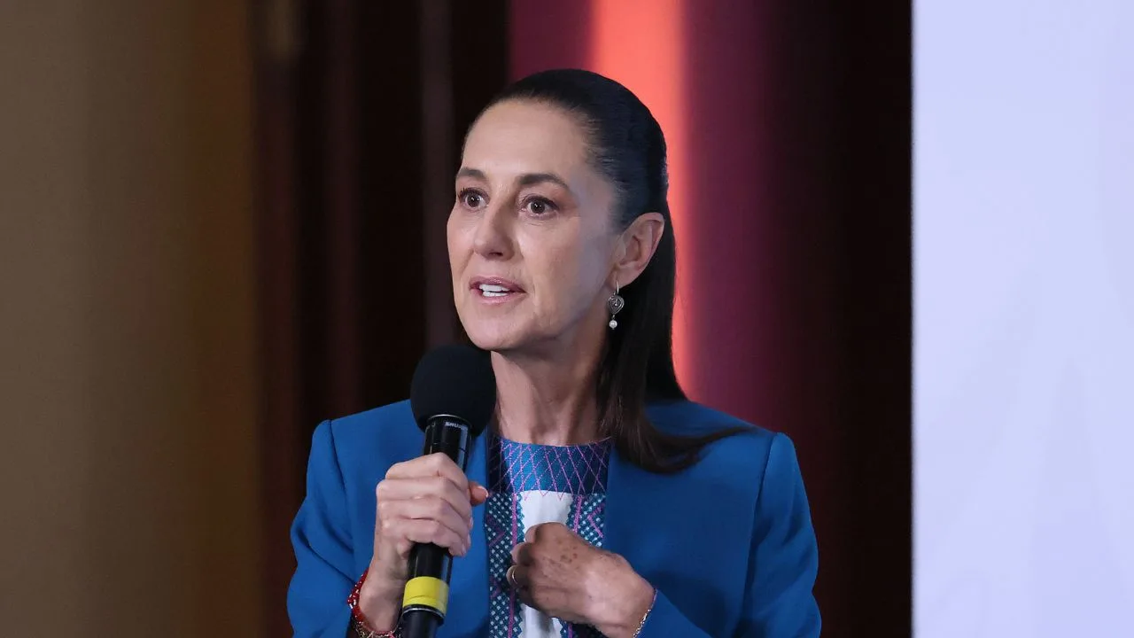 Claudia Sheinbaum, presidenta de México. 
