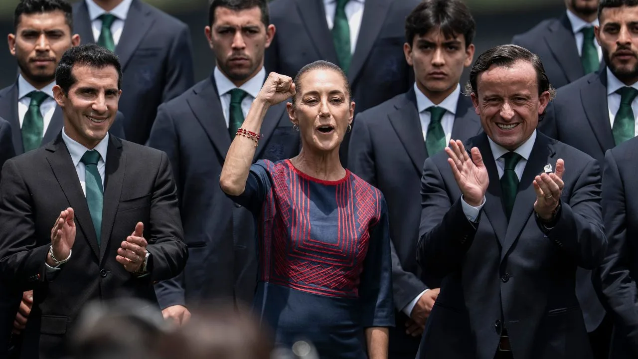 Claudia Sheinbaum, presidenta de México. 