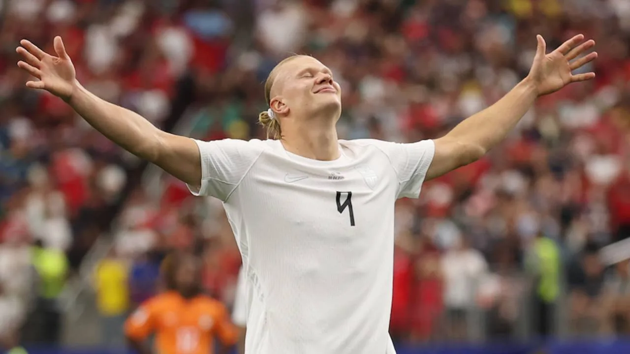 Erling Haaland, delantero noruego.