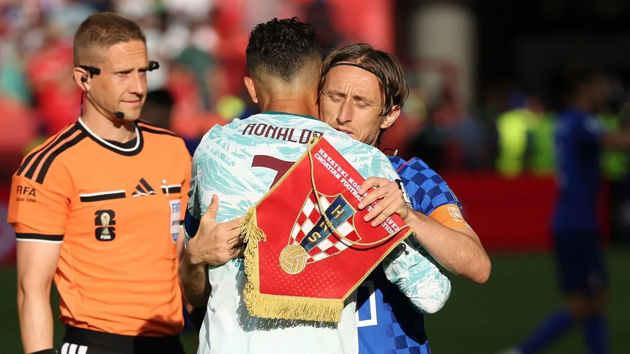 Cristiano Ronaldo y Luka Modric se reencontraron en el Mundial 2026. 
