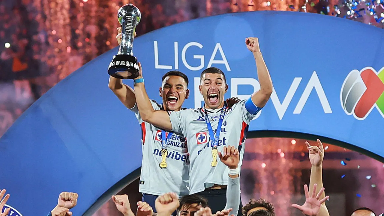 Cruz Azul, actual Campeón de la Liga MX. 