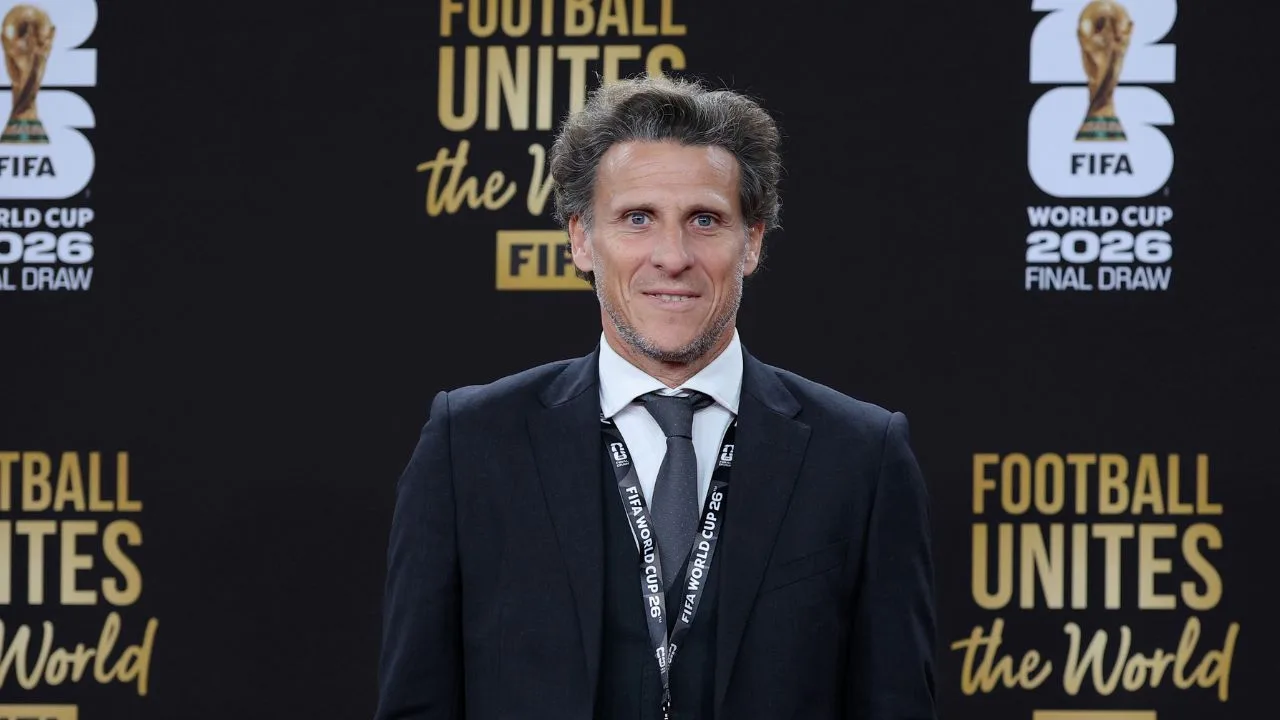 Diego Forlán, ex jugador de la selección de futbol de Uruguay. 