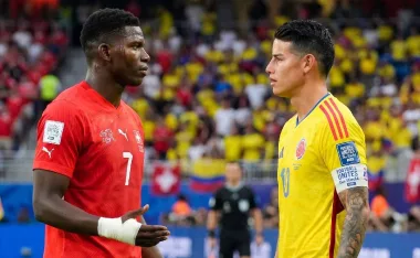 Suiza vs Colombia