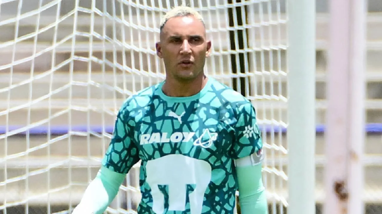 Keylor Navas, portero de Pumas.