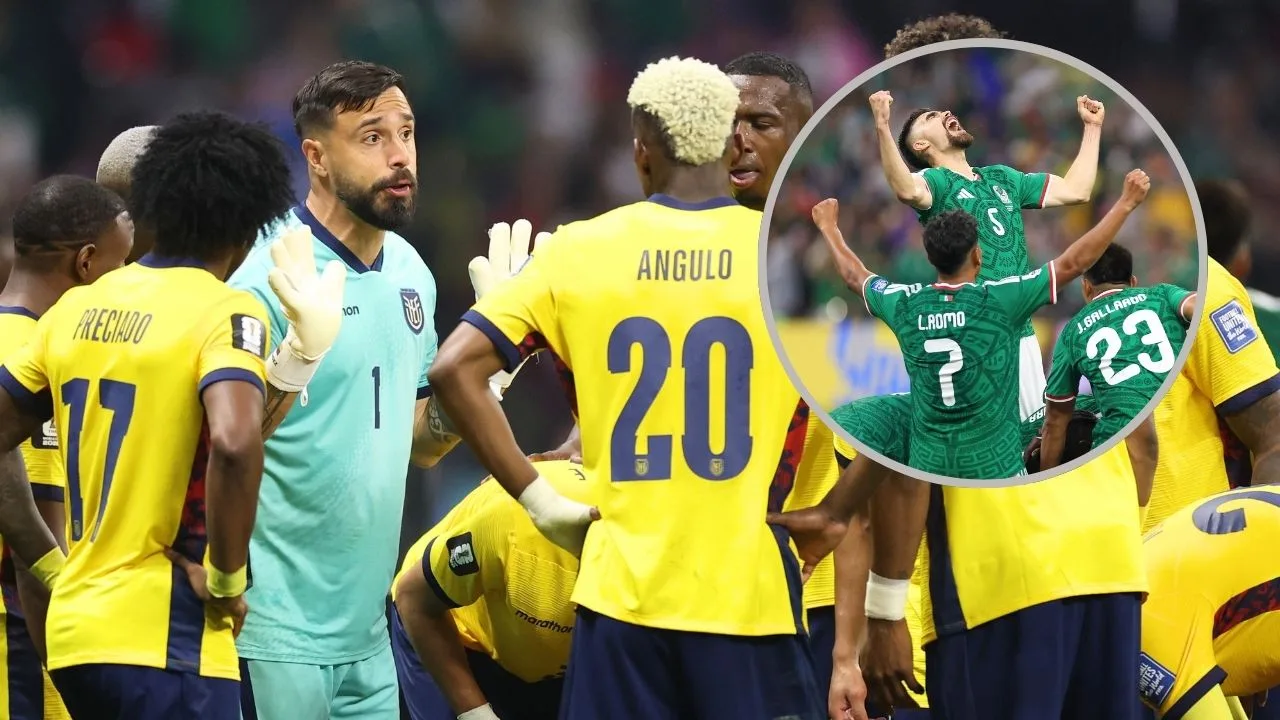 Ecuador presenta reclamo formal contra México ante la FIFA por temas de 'seguridad'.