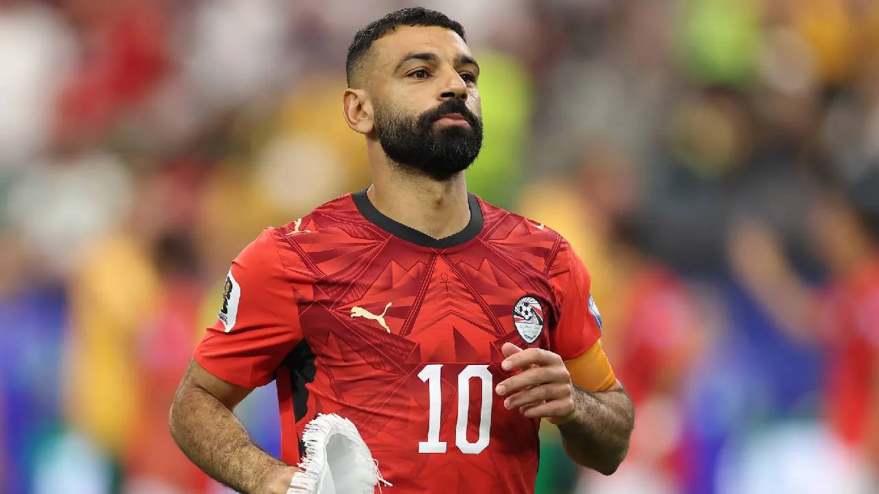 Mohamed Salah, delantero de la Selección de Egipto.
