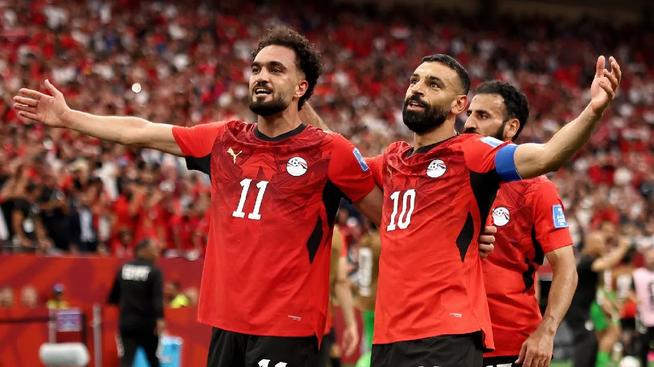 La Selección de Egipto se impuso ante Australia.