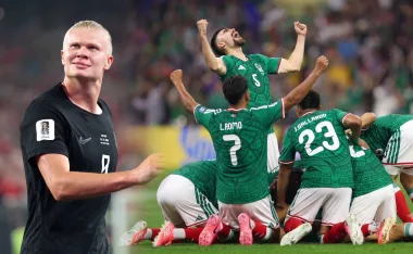 Erling Haaland y Selección Mexicana.