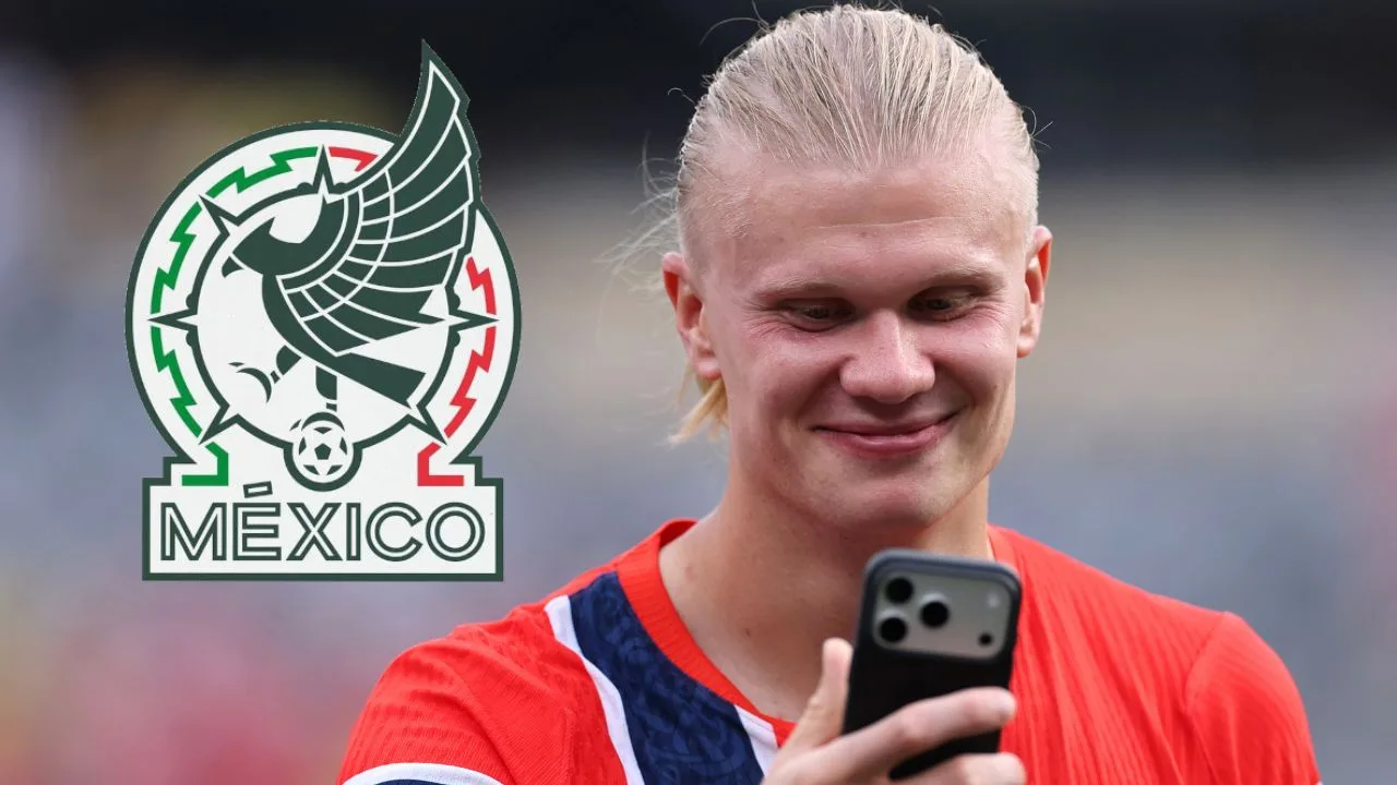 Noruega vs Inglaterra: Erling Haaland acepta vengar a México y le responde a banda sinaloense.