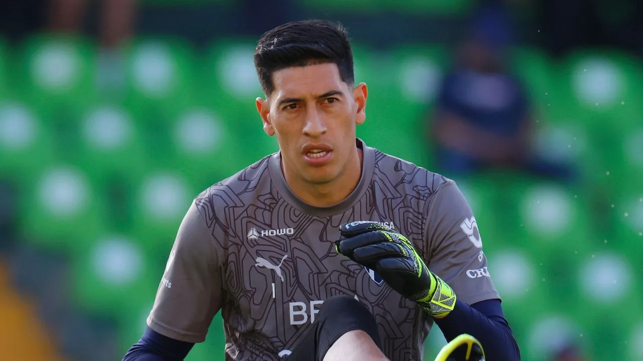 Esteban Andrada, portero del Monterrey. 