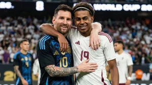 España vs Argentina: Por qué Lionel Messi cargó a Lamine Yamal cuando era bebé