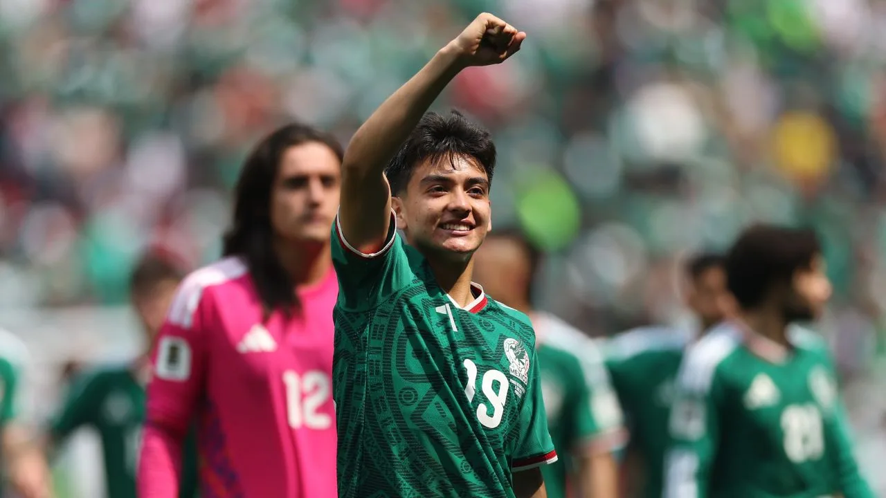 Gilberto Mora, jugador de la Selección Mexicana. 