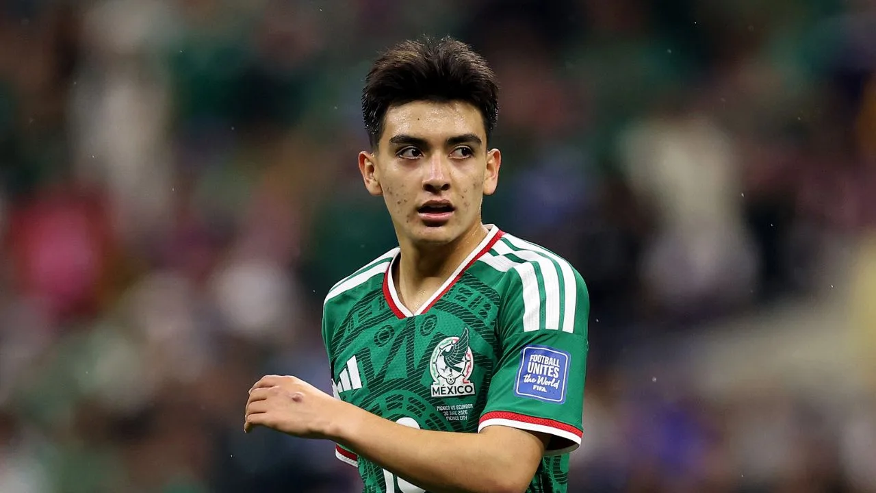 Gilberto Mora, jugador de la Selección Mexicana. 