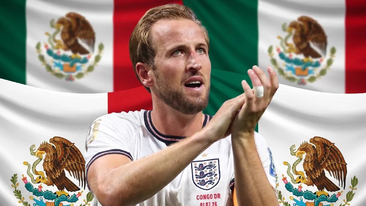 Harry Kane, jugador de la Selección de Inglaterra.