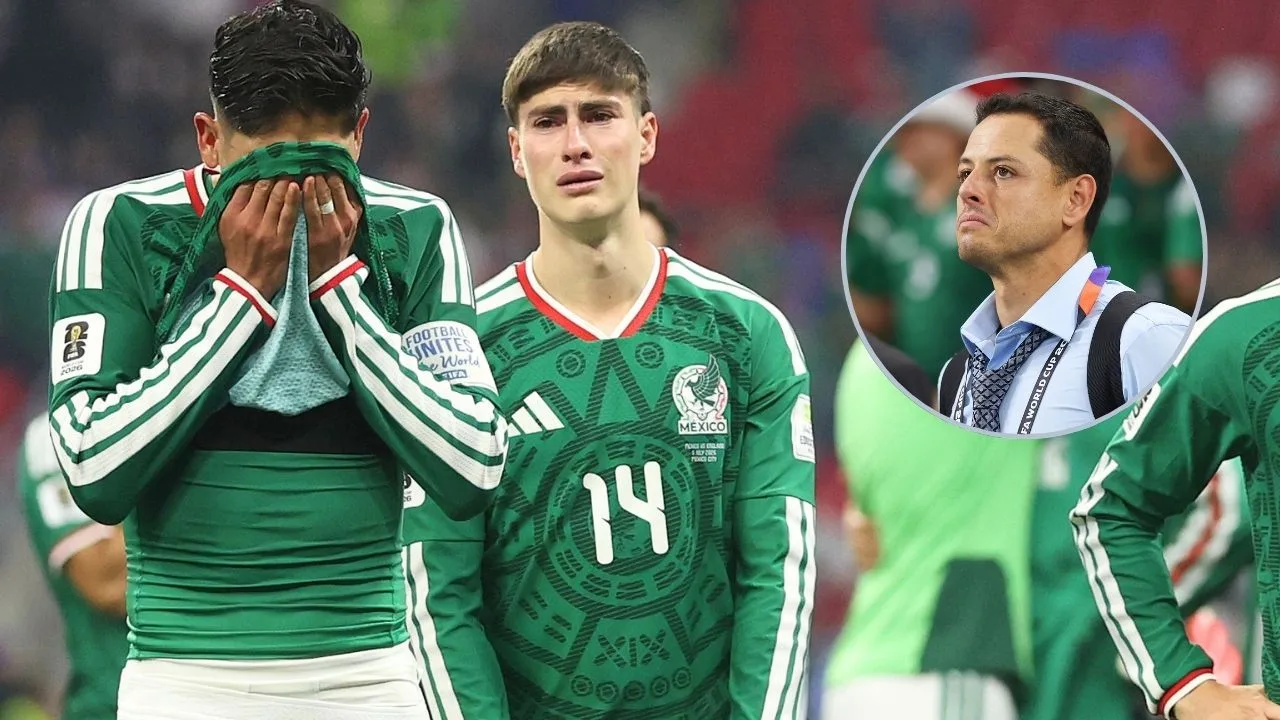 Lo que le dijo Chicharito a la Hormiga González para consolarlo tras la eliminación del Mundial 2026.