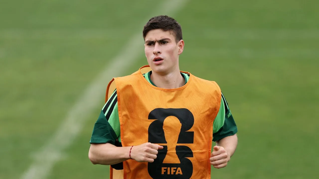 Armando González Alba, jugador de Chivas y de la Selección Mexicana. 