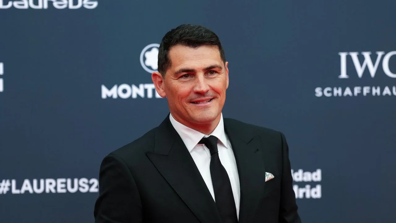Iker Casillas, ex portero de la selección de futbol de España. 