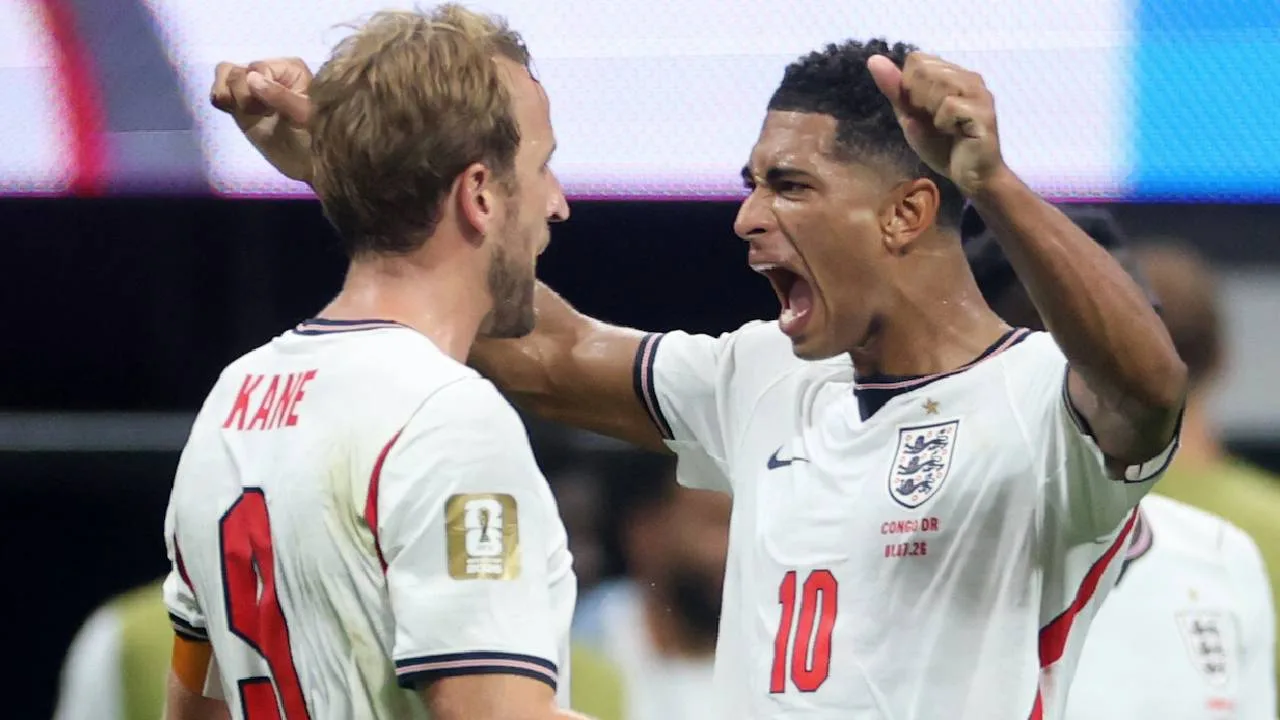Inglaterra visitará a México en el Estadio Azteca.