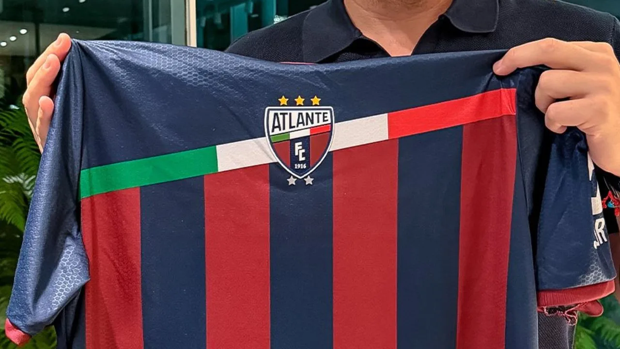 Imagen de uno de los jerseys del Atlante para el Apertura 2026. 