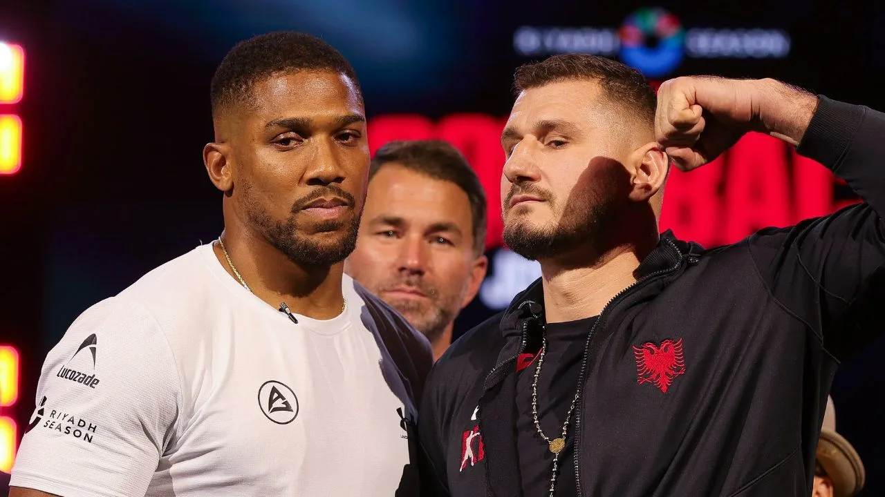 Anthony Joshua enfrentará a Kristian Prenga este fin de semana. 
