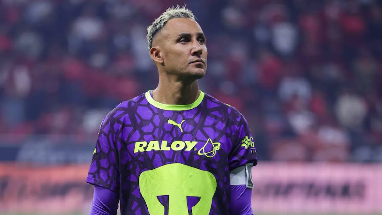Keylor Navas, portero de Pumas.
