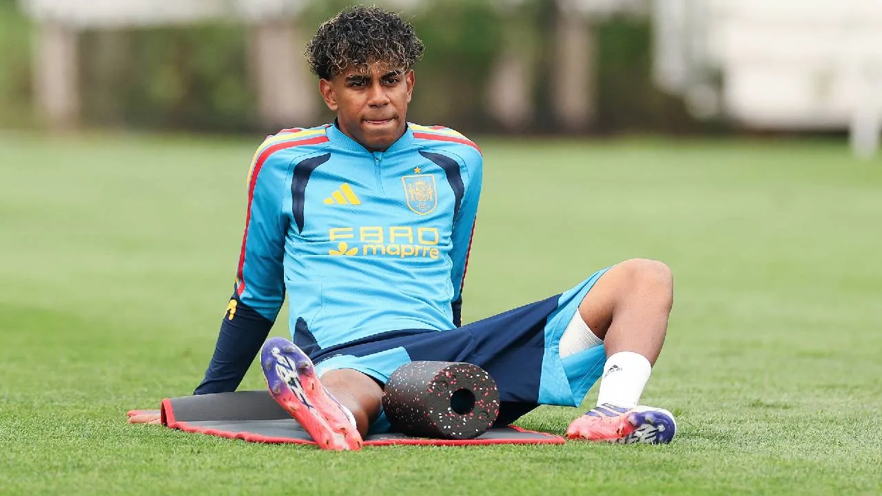 Lamine Yamal, jugador del Barcelona y Selección de España.