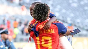 Así fue el festejo de Lamine Yamal con su hermano luego de ganar el Mundial 2026 con España