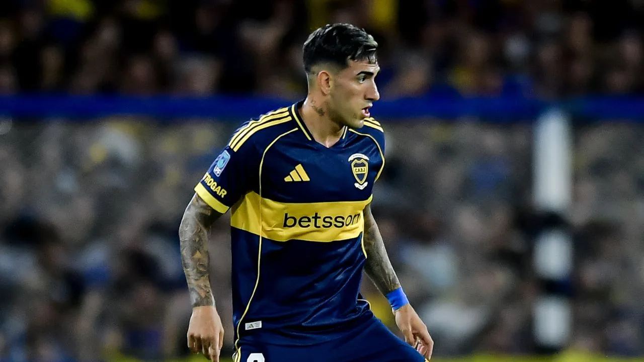 Lautaro Di Lollo, jugador de Boca Juniors.