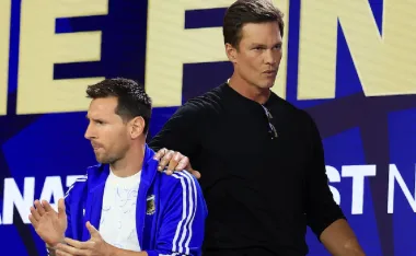 Lionel Messi y Tom Brady