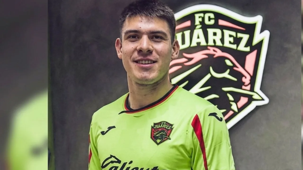 Lucas Romero, jugador de Bravos de Juárez. 