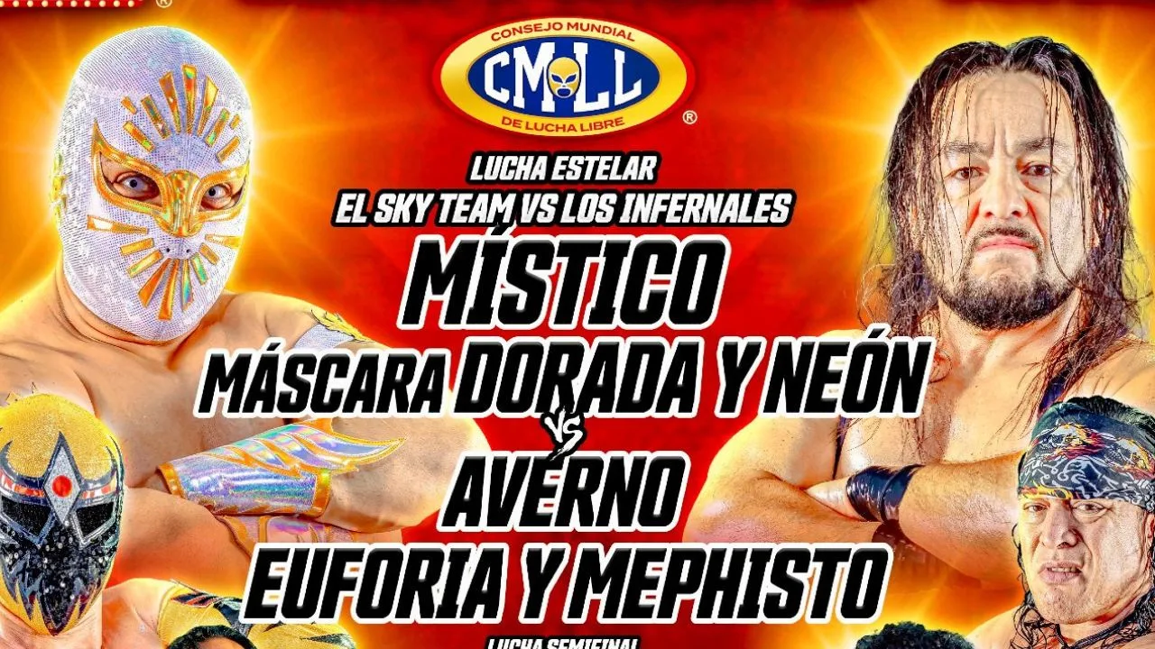 La Arena México tendrá una lucha épica esta noche. 