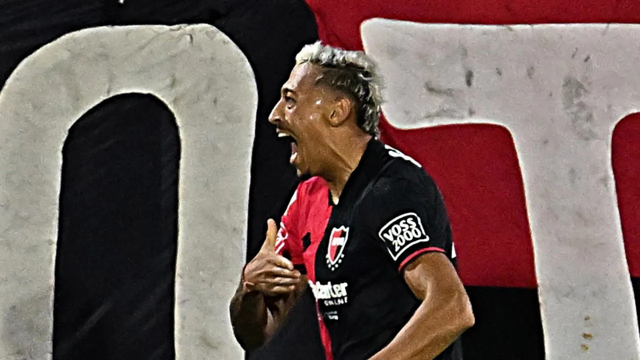 Luciano Herrera, jugador de Newell’s Old Boys. 