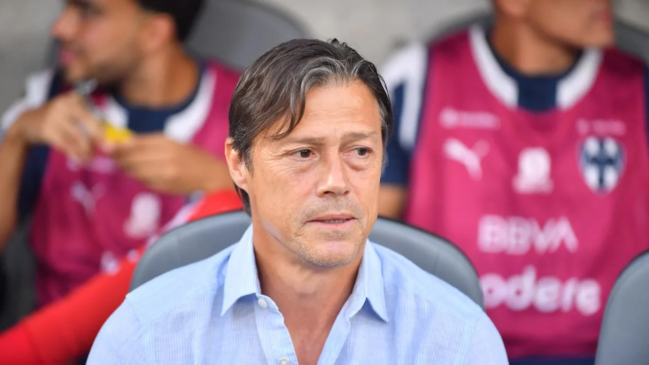 Matías Almeyda, entrenador de los Rayados de Monterrey. 