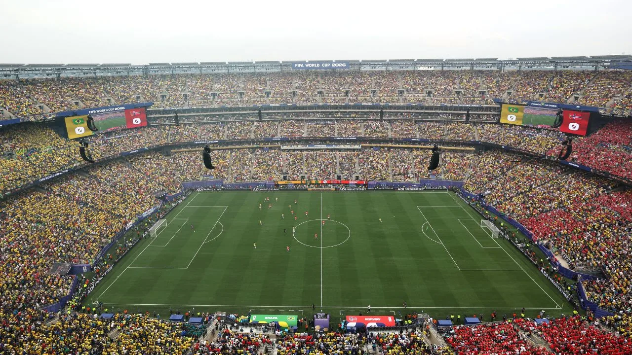 Imagen del MetLife Stadium, sede de la gran final del Mundial 2026. 
